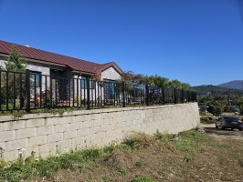 양평 전원주택휀스 테라마스터, 테라기본낙엽제외 (높이 1.2용, 단차, 라운드, 옹벽위)